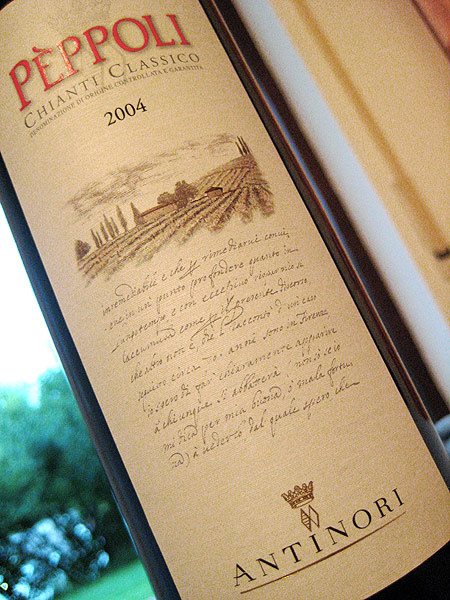 Das 2004 ist WeinSpion schlechten kurz - Classico zu Leben Wein | Chianti Pèppoli - Antinori für |