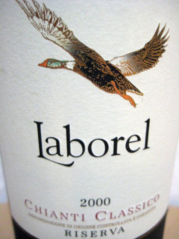 2000 Melini Chianti Classico Riserva DOCG “Laborel”