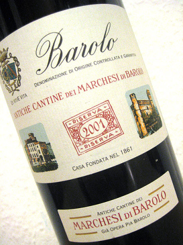 2001 Barolo Riserva della Casa – Marchesi di Barolo