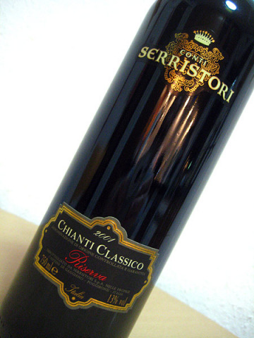 2001 Chianti Classico Riserva DOCG - Conti Serristori