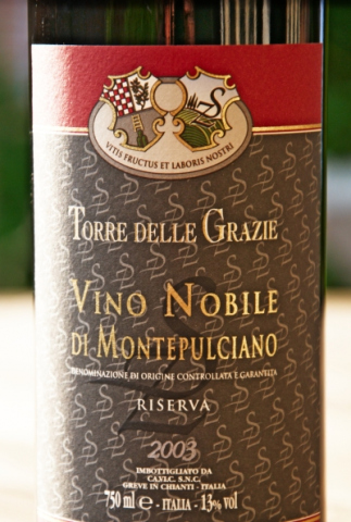 2003 Riserva Vino Nobile Di Montepulciano DOCG