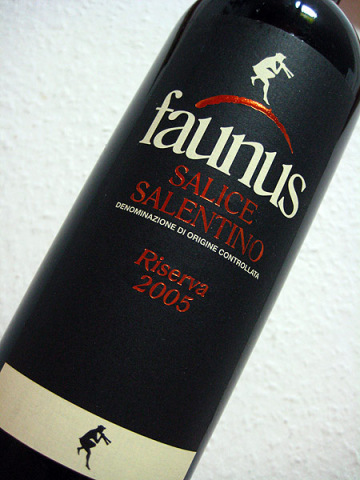 2005 Salice Salentino Riserva DOC - faunus