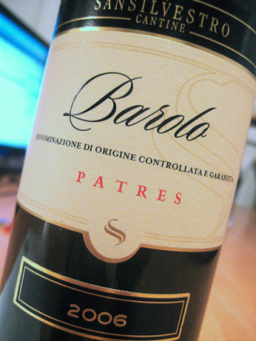2006 Barolo - Patres - Sansilvestro Cantine