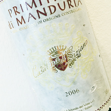 2006 Primitivo di Manduria - Casalina di Siziano - Cantina Mondo del Vino