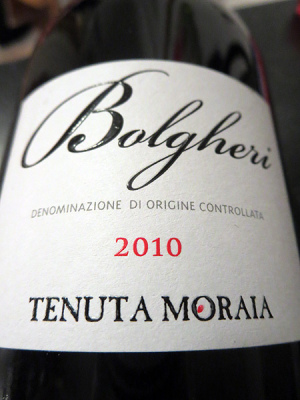 2010 Bolgheri Rosso DOC - Pietracupa - Tenuta Moraia