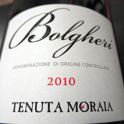 2010 Bolgheri Rosso DOC - Pietracupa - Tenuta Moraia