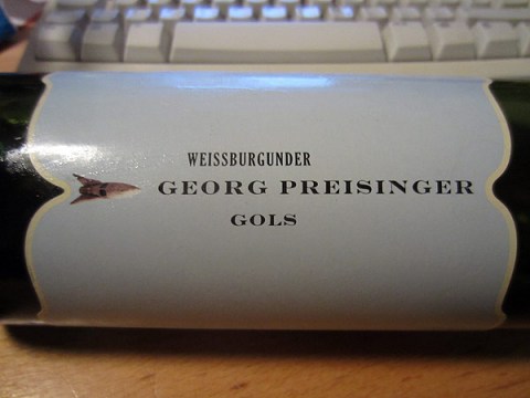2011 Weissburgunder - Georg Preisinger - Gols
