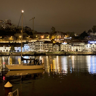 Douro bei Nacht