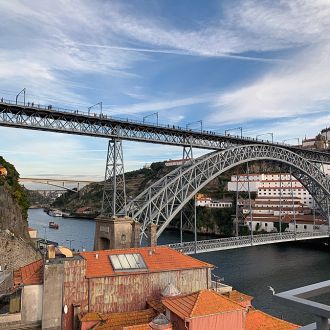 Ponte Dom Luis I - Blick aus unserem Appartment-Fenster