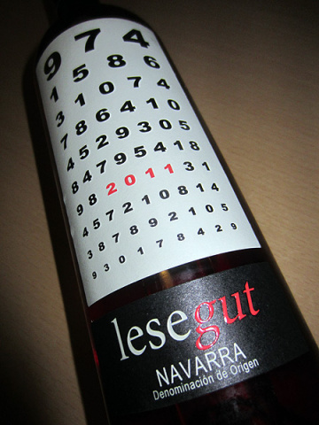 2011 Navarra Rosado DO - Lesegut - Bodegas Principe de Viana