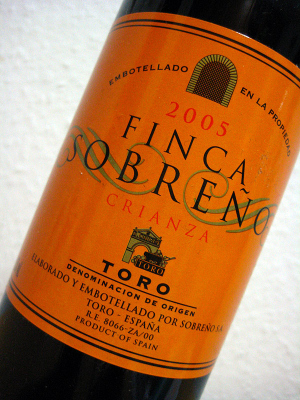 2005 Crianza Toro DO - Finca Sobreño