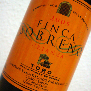 2005 Crianza Toro DO - Finca Sobreño
