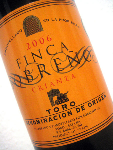 2006 Crianza Toro DO – Finca Sobreño