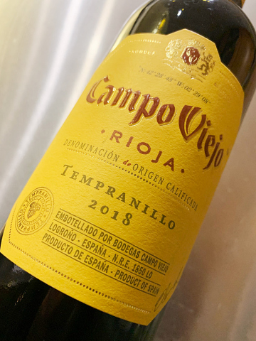 2018 Campo Viejo -  Tempranillo  - Rioja