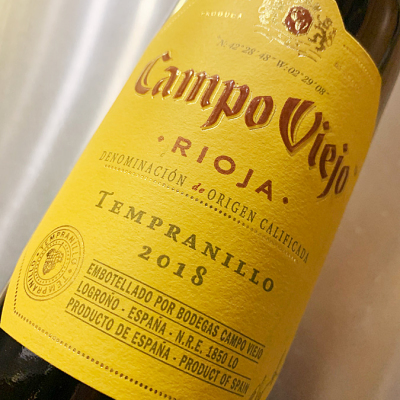 2018 Campo Viejo -  Tempranillo  - Rioja