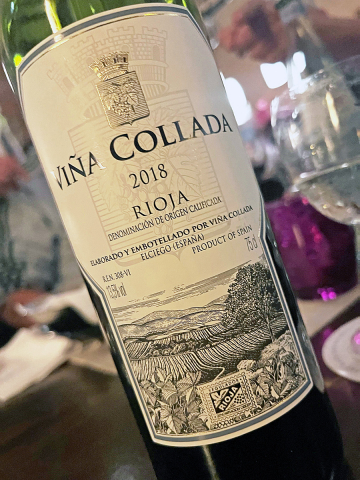 2018 Tempranillo – Viña Collada – Marqués de Riscal