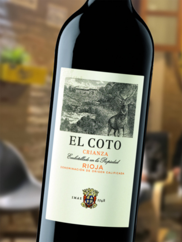 2019 Tempranillo – Crianza – El Coto de Rioja
