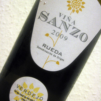 2009 Verdejo - Viña Sanzo - Rueda DO - Bodega Valsanzo