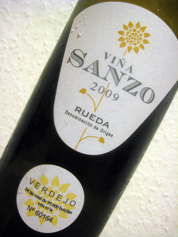 2009 Verdejo - Viña Sanzo - Rueda DO - Bodega Valsanzo