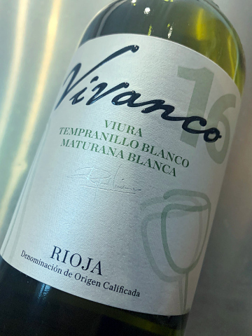 2016 Vivanco Blanco Rioja DOC - Viura Tempranillo Maturana - Bodegas Vivanco