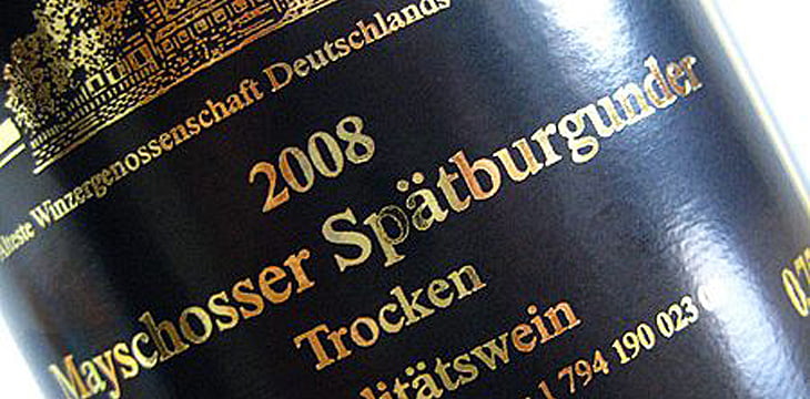 2008 Mayschosser Spätburgunder - WG Mayschoss, Ahr