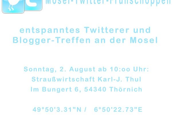Auf zum Mosel-Twitter-Frühschoppen