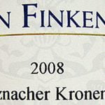 2008 Grauer Burgunder Spätlese - Kreuznacher Kronenberg - Anton Finkenauer