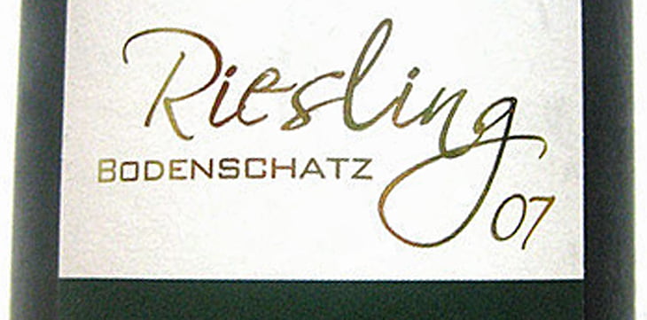 2007 Riesling - Bodenschatz - St. Antony