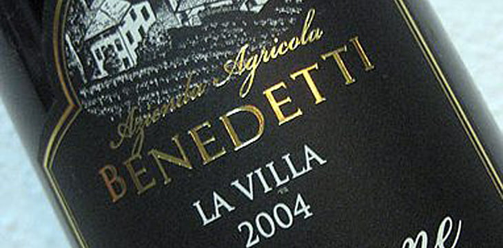 2004 Amarone della Valpolicella Classico DOC - La Villa - Azienda Agricola Benedetti