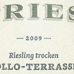 2009 Riesling - Apollo Terrassen - Fries