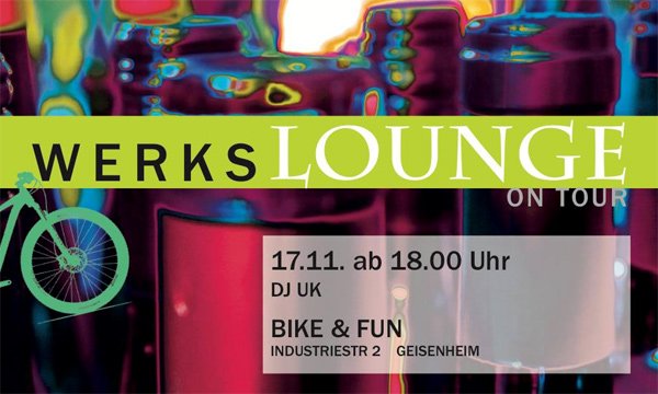 Werkslounge on Tour: Mit werk2 bei Bike & Fun in Geisenheim