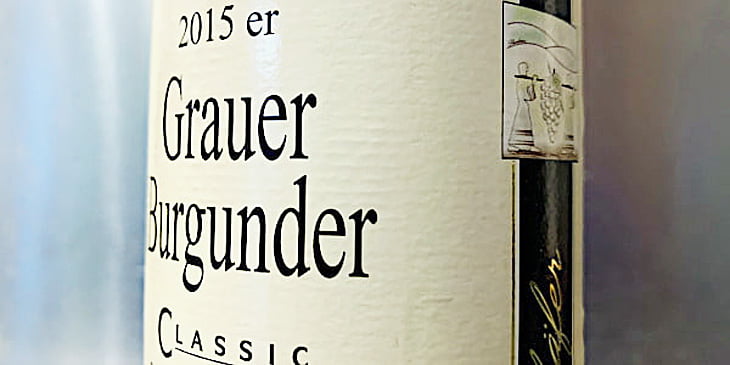 2015 Grauer Burgunder Classic - Weingut Schäfer - Rheinhessen