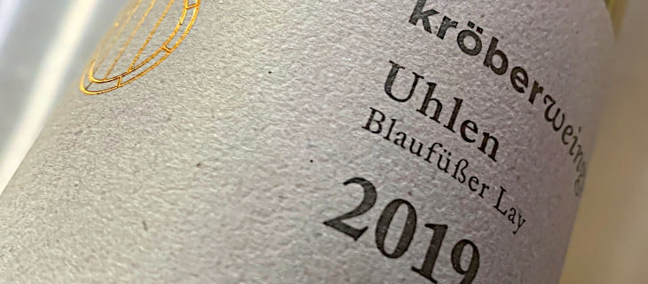 2019 Riesling - Uhlen B - Blaufüßer Lay - Kröber