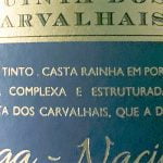 2017 Touriga Nacional – Vinho Tinto – Dão – Quinta dos Carvalhais