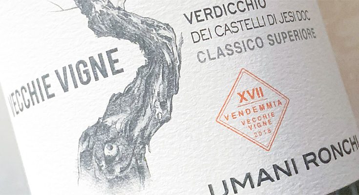 2018 Verdicchio – Vecchie Vigne Casal di Serra – Castelli di Jesi DOC – Umani Ronchi