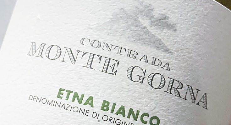 2019 Etna Bianco DOC Bio – Contrada Monte Gorna – Tenute Nicosia