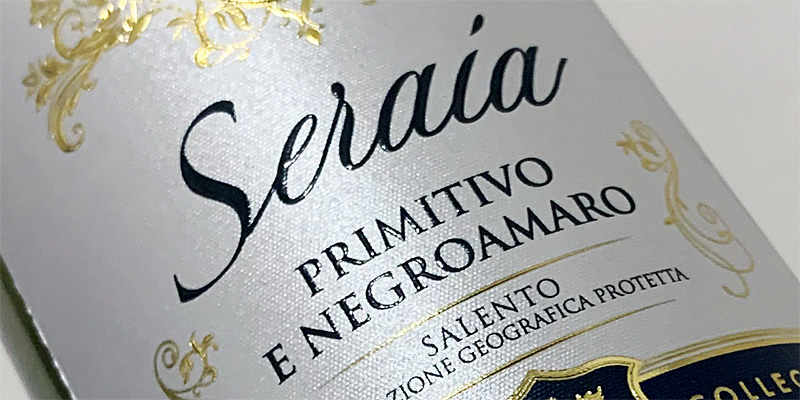 2019 Seraia - Primitivo e Negroamaro - Cantine Due Palme