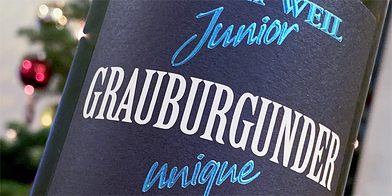2020 Grauburgunder – Unique – Robert Weil Junior