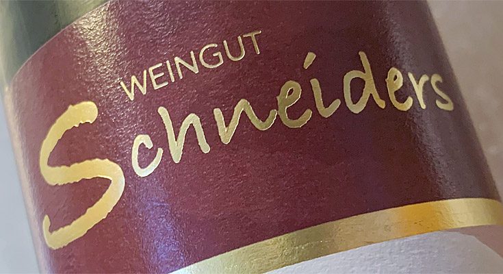 2020 Riesling Hochgewächs trocken - Edition S - Weingut Schneiders