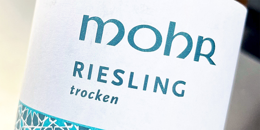 2021 Riesling trocken - Weingut Mohr