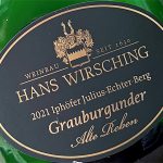 2021 Grauburgunder Alte Reben - Iphöfer Julius-Echter-Berg - Hans Wirsching