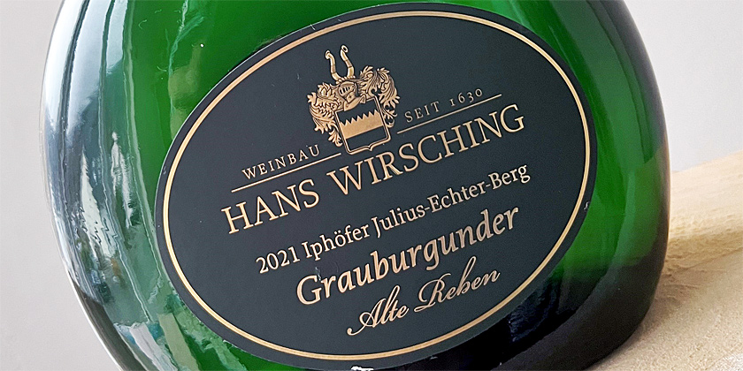 2021 Grauburgunder Alte Reben - Iphöfer Julius-Echter-Berg - Hans Wirsching