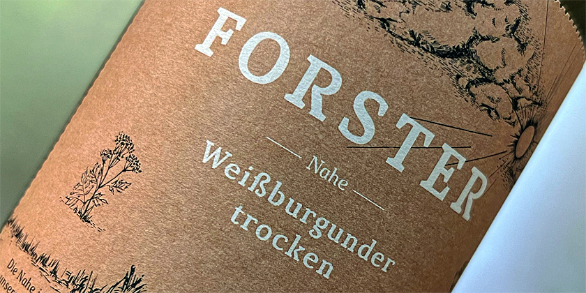 2021 Weißburgunder trocken - Nahe - Forster