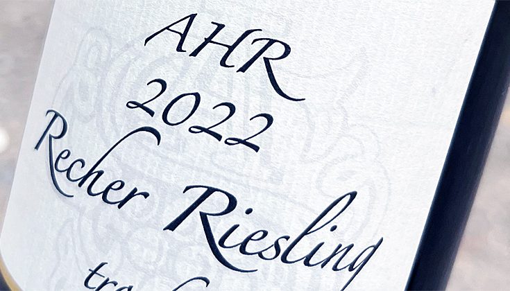 2022 Riesling - Recher Riesling - Adolf Schreiner