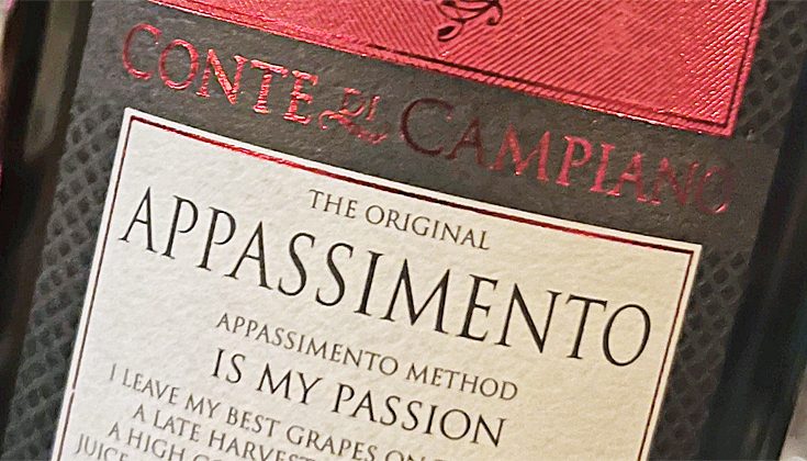 2021 Negroamaro Appassimento – Conte di Campiano