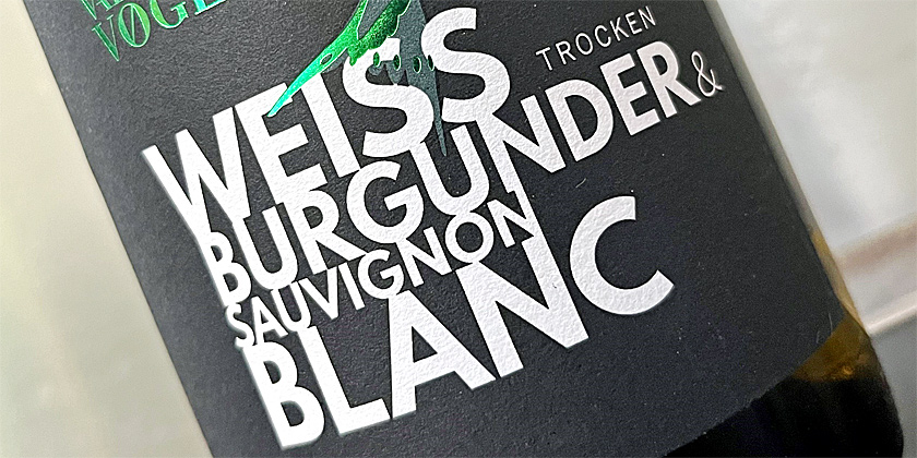 2022 Weissburgunder & Sauvignon Blanc trocken - Edition Valentin Vogel