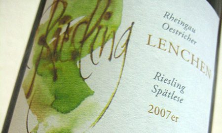 2007 Oestricher Lenchen - Riesling Spätlese Terroir - Fritz Allendorf - Rheingau