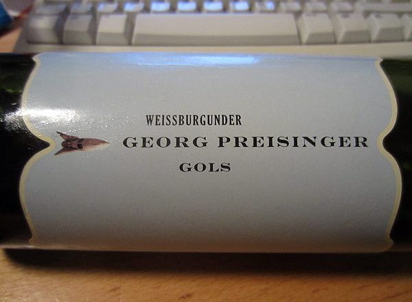2011 Weissburgunder - Georg Preisinger - Gols